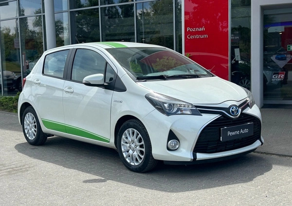 Toyota Yaris cena 46300 przebieg: 95160, rok produkcji 2014 z Poznań małe 232